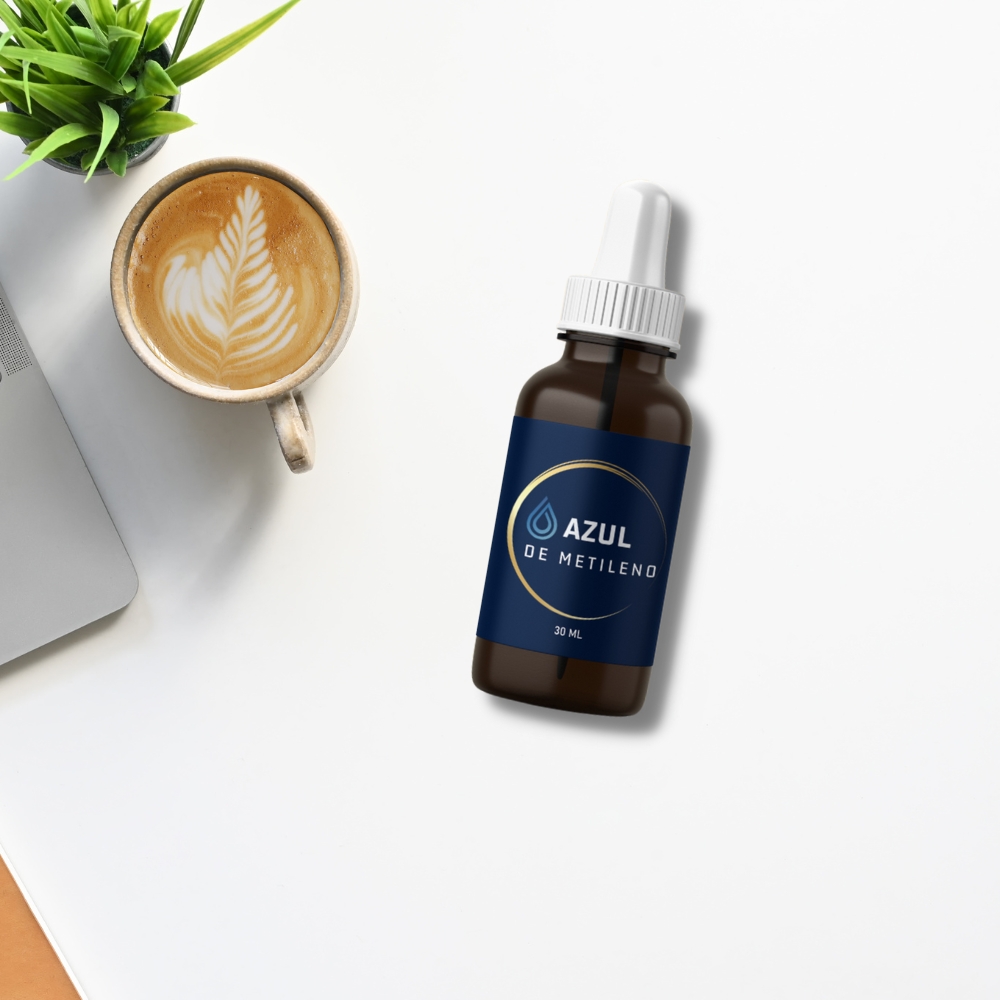 azul de metileno forte 1% 500 mcg sublingual 30 ml