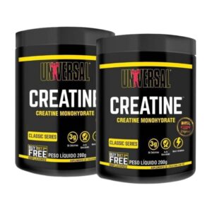 COMBO CREATINA  MONOHIDRATADA - (2X 200gr em pó) - UNIVERSAL