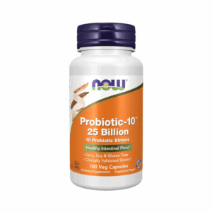 PROBIOTIC-10 - 25 BILHOES CEPAS ESSENCIAIS   100 CAPSULAS -  NOW