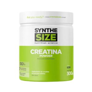 CREATINA MONOHIDRATADA - 300 GR em pó 100% PURA - SYNTHESIZE