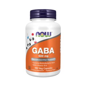 GABA - 100 Capsulas 500mg- NOW