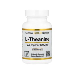L-TEANINA  - 200mg 60 Capsulas - CALIFORNIA GOLD