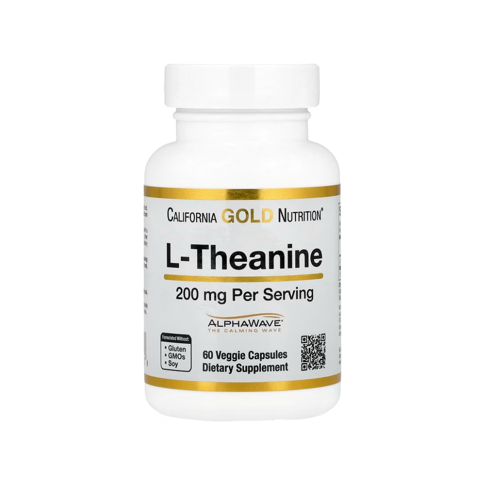 L-TEANINA  - 200mg 60 Capsulas - CALIFORNIA GOLD