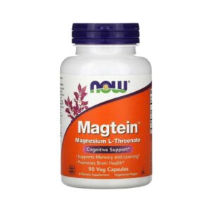 MAGTEIN NEURO MAGNÉSIO L TREONATO - 90 CÁPSULAS - Now Foods