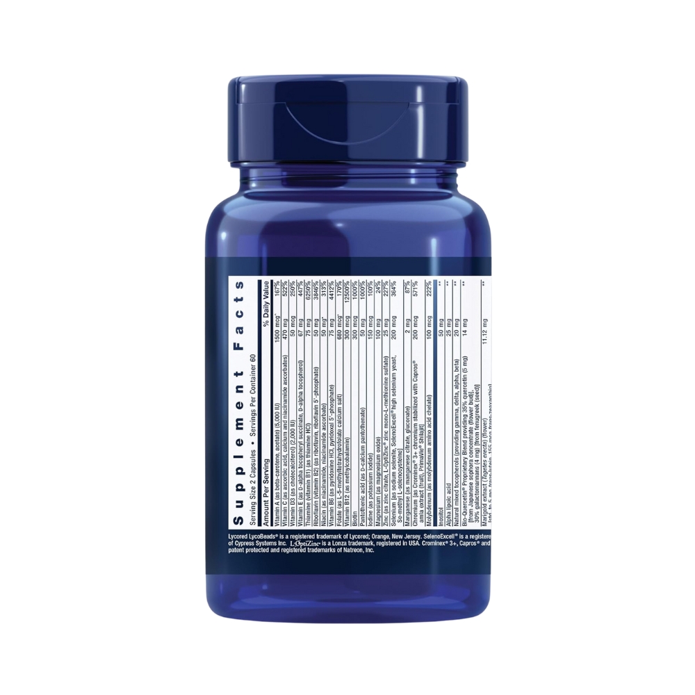 MULTIVITAMÍNICO TWO PER DAY - 120  Capsulas/Tabletes- Life Extension - Imagem 2