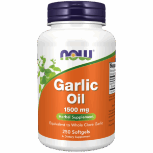 ÓLEO DE ALHO - 1500mg 250 Solfgels - NOW