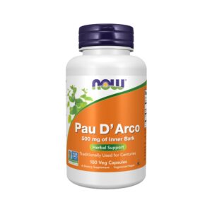 Pau D'Arco-  500mg 100 Capsulas - NOW