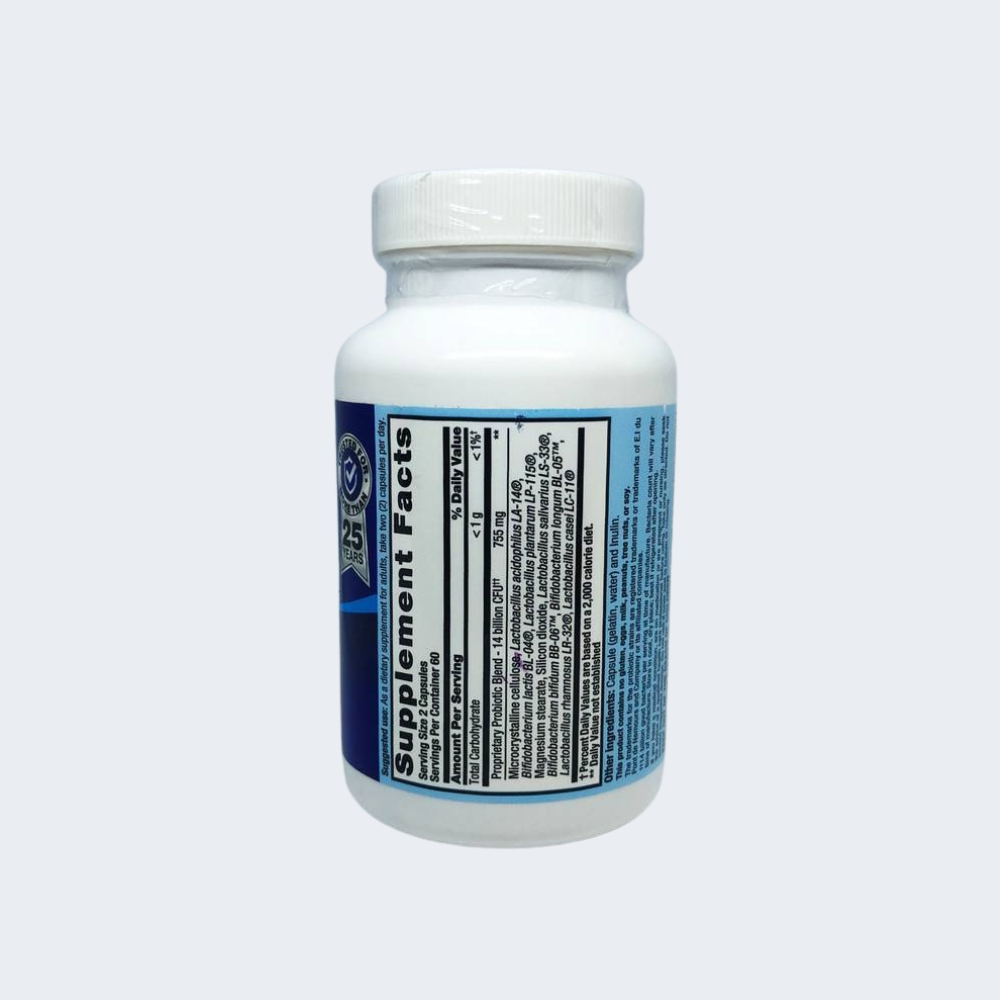 PB8 PROBIOTICO - 14 BILHOES CEPAS ESSENCIAIS - NUTRITION NOW - Imagem 2