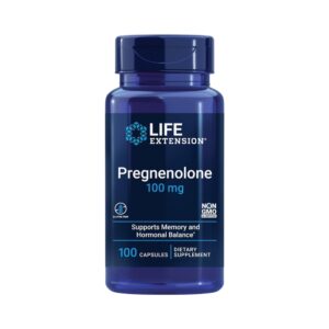 PREGNENOLONA  100 MG 100 CAPS  LIFE EXTENSION