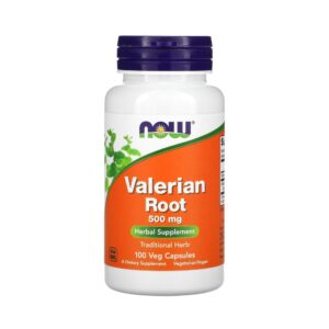 RAIZ DE VALERIANA  500mg 100 Capsulas - NOW