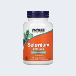 SELENIUM - 200mcg 180 Capsulas - NOW
