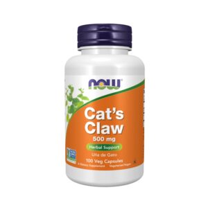 UNHA DE GATO - 500mg 100 Capsulas - NOW