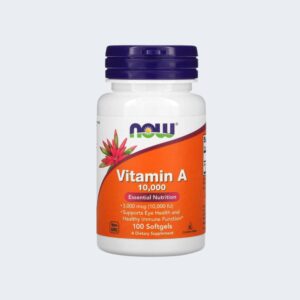VITAMINA A - 10000 UI 100 Softgels - NOW